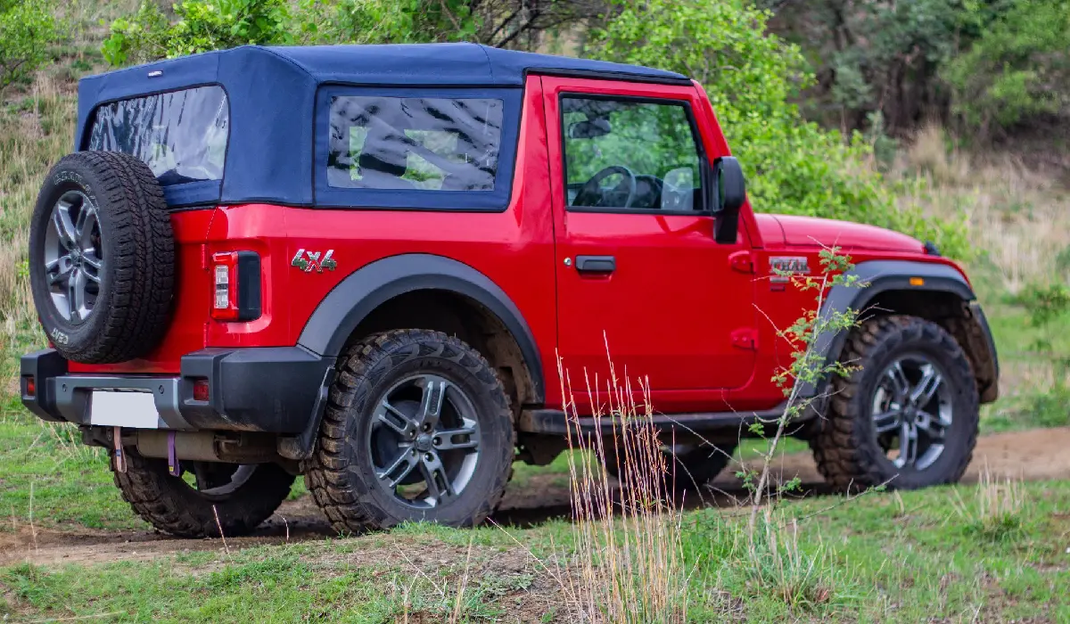 Mahindra - Thar AX (O) Convertible Top - Convertible Car Rentals - Preowned Convertible Car - Exclusive Concierge Club.webp